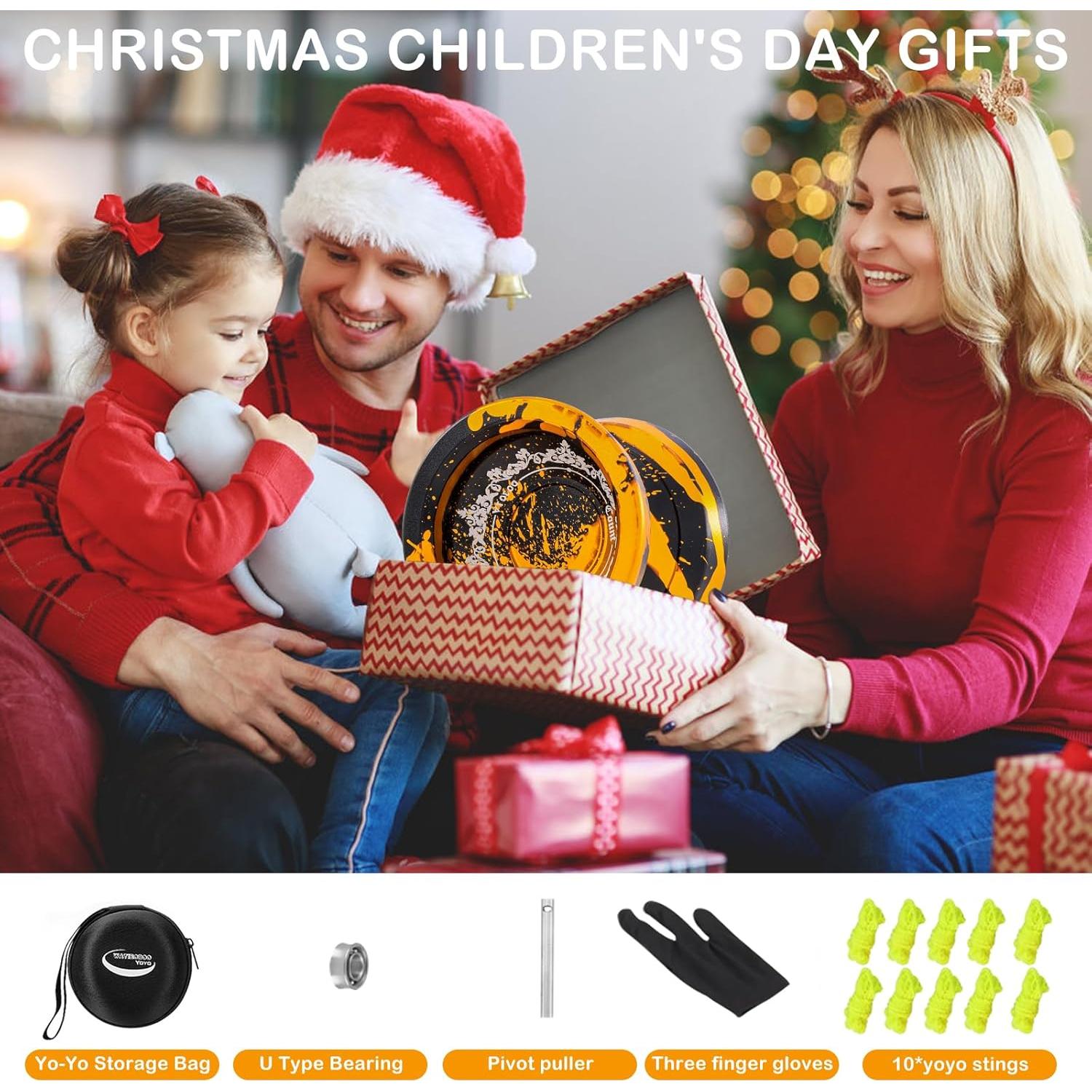 Yo-Yo WATIEOBOO Profesional Doble Función Metal 12+ Años