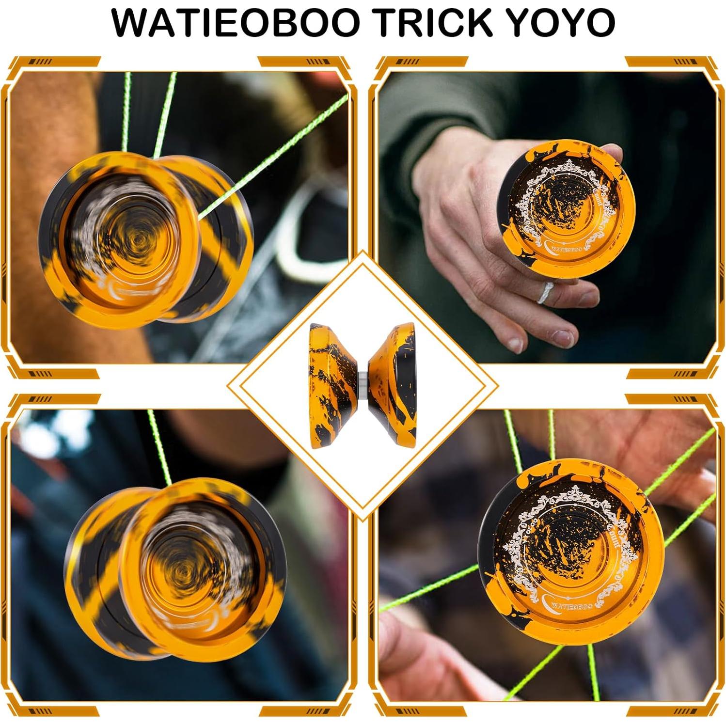 Yo-Yo WATIEOBOO Profesional Doble Función Metal 12+ Años