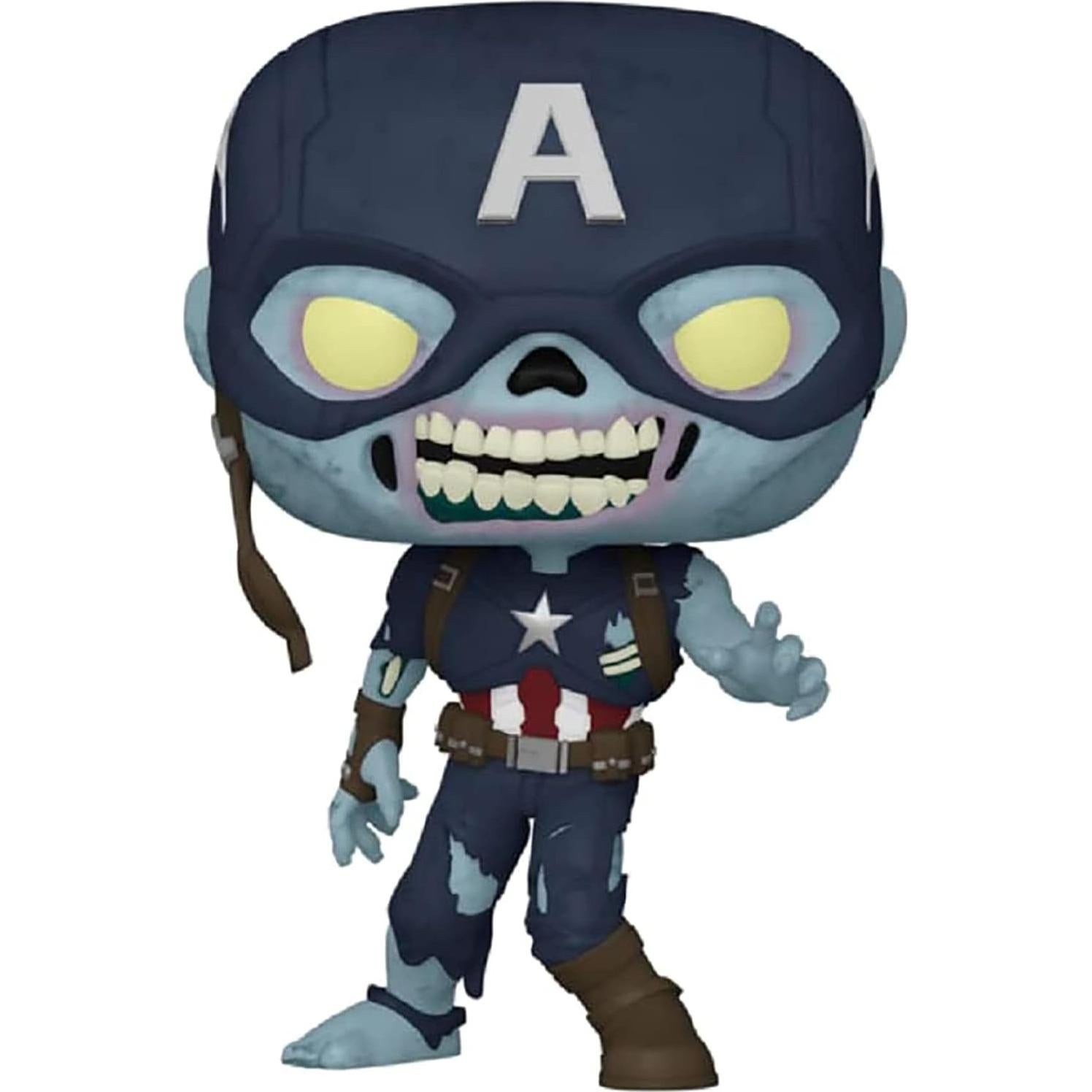 Funko Pop! Capitán América Zombie #948 - Marvel ¿Y si...? 10cm