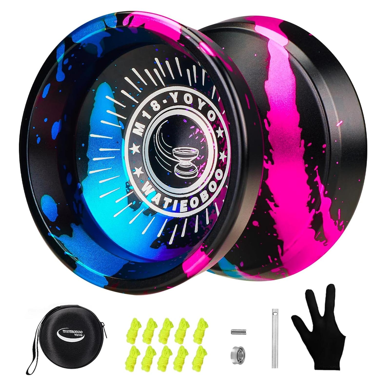 Yoyo Profesional WATIEOBOO M18 Metal Responsive para Niños