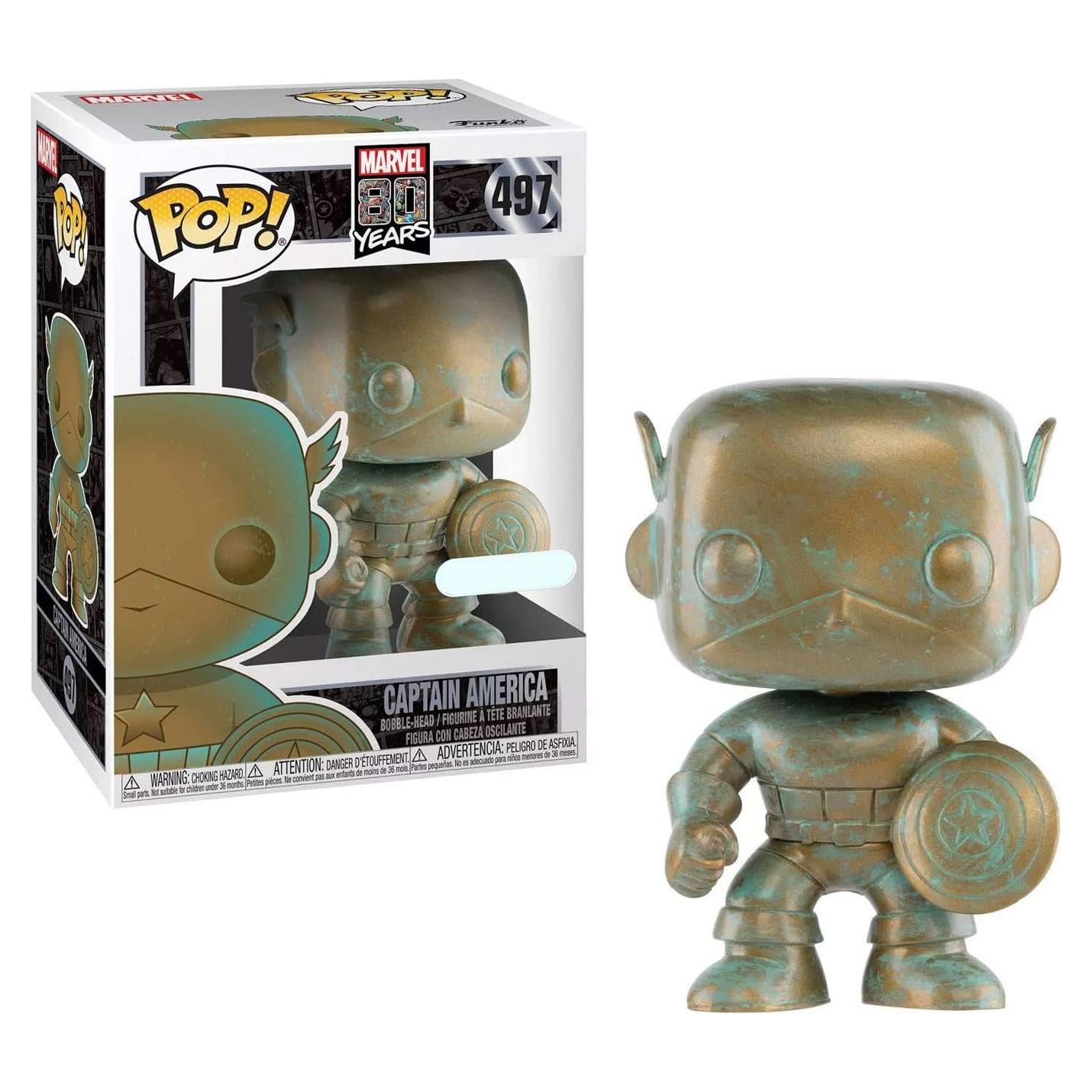 Funko Pop Capitán América 80 Aniversario 11.5 cm