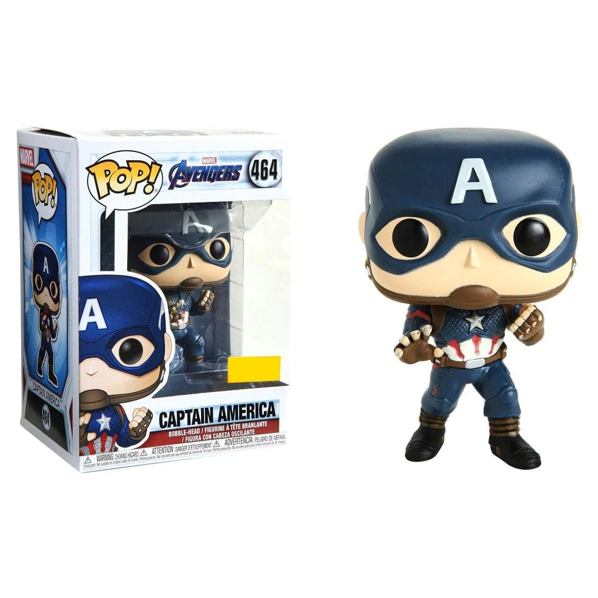 Figura de Vinilo Funko POP! Capitán América Marvel Endgame
