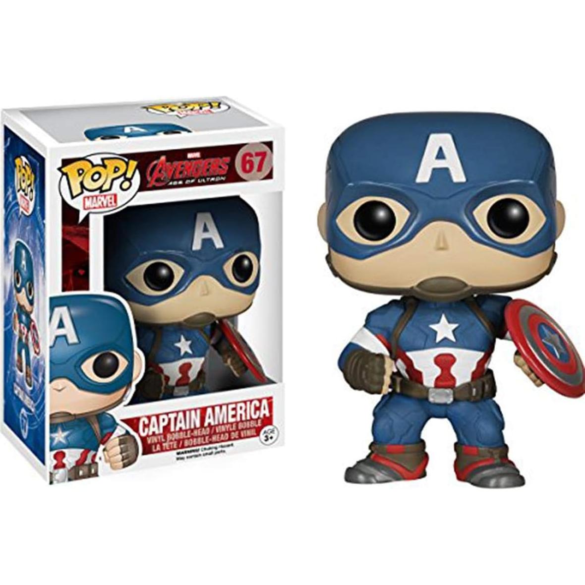 Figura de Acción Funko Marvel Capitán América 9.5cm