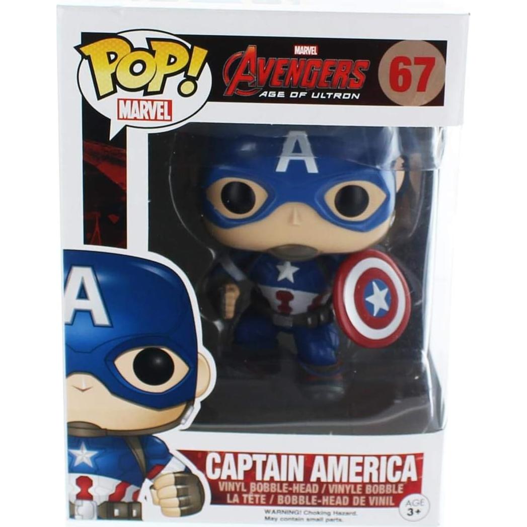 Figura de Acción Funko Marvel Capitán América 9.5cm