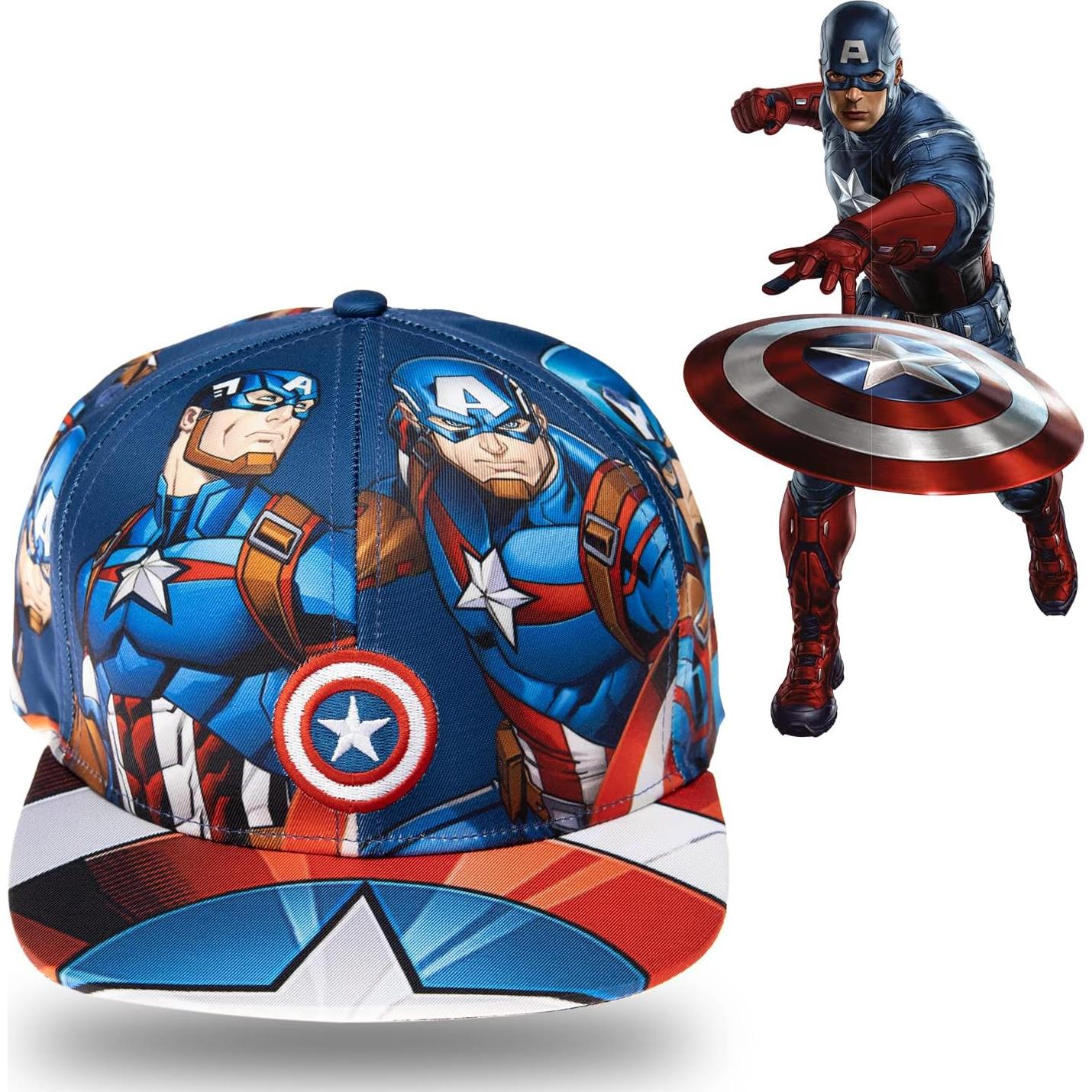 Gorra de béisbol Marvel Capitán América para hombres