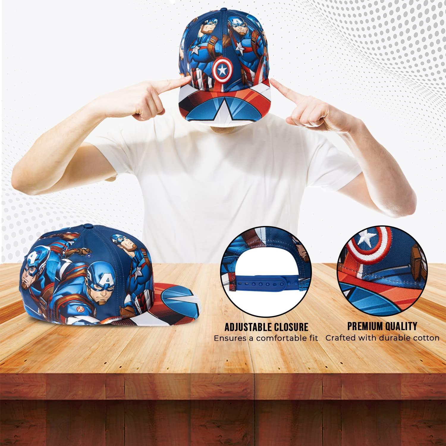 Gorra de béisbol Marvel Capitán América para hombres
