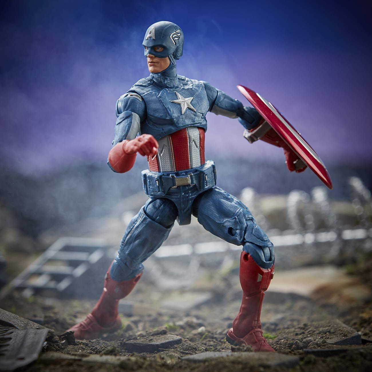 Figura de Acción Capitán América 15 cm Marvel Legends Hasbro