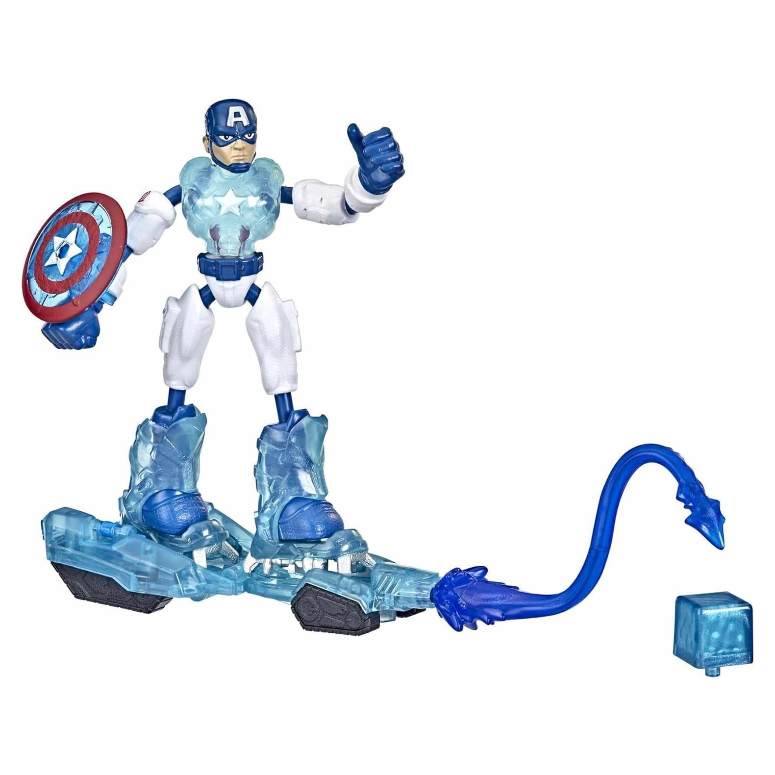 Figura de Acción Capitán América Bend and Flex 15 cm Marvel