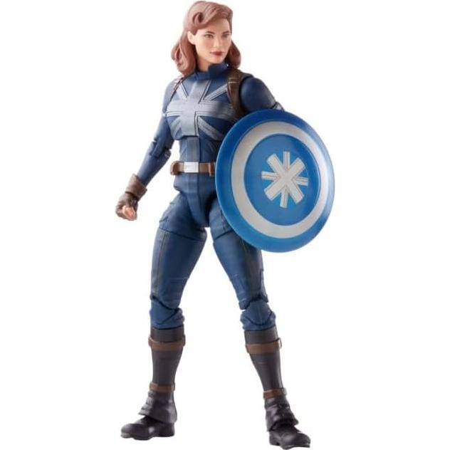 Figura de acción Marvel Legends Capitán Carter Hasbro 26.67 cm