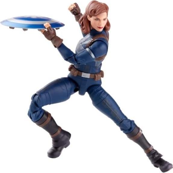 Figura de acción Marvel Legends Capitán Carter Hasbro 26.67 cm