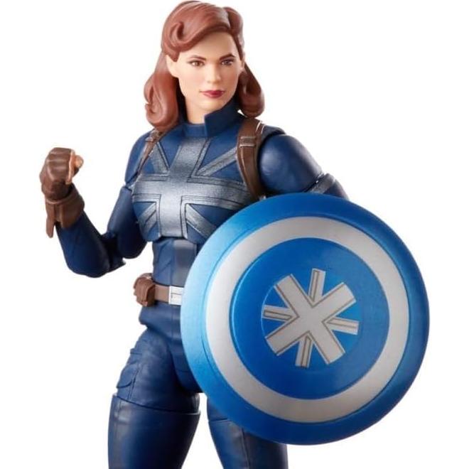 Figura de acción Marvel Legends Capitán Carter Hasbro 26.67 cm