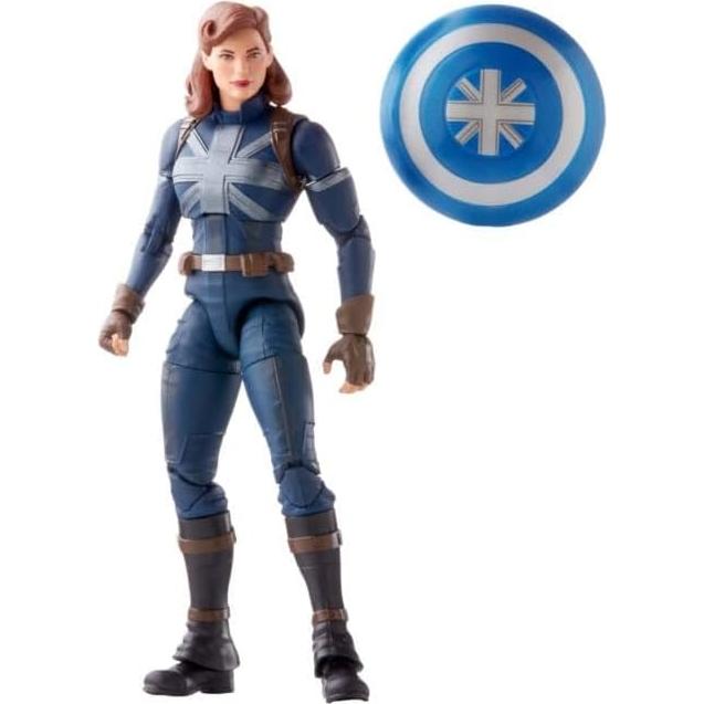 Figura de acción Marvel Legends Capitán Carter Hasbro 26.67 cm