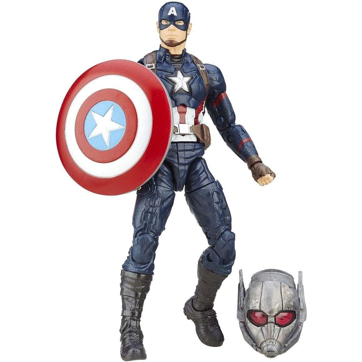 Figura Capitán América Marvel Legends 15.24 cm con accesorio