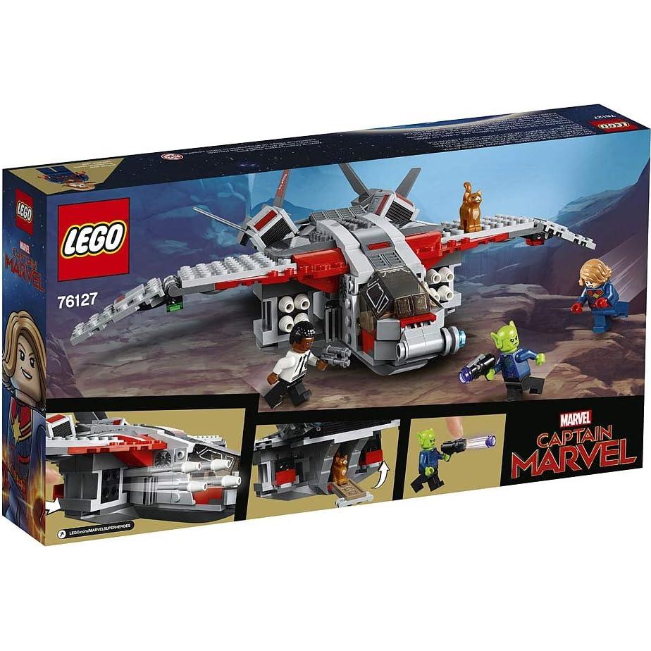 LEGO Marvel 76127 Quinjet de Nick Fury con 3 minifiguras