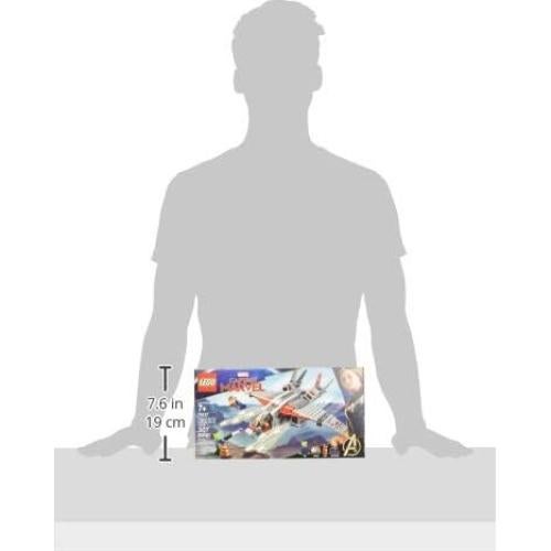 LEGO Marvel 76127 Quinjet de Nick Fury con 3 minifiguras