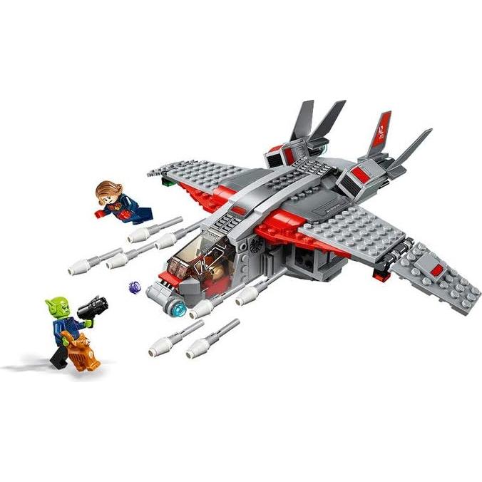 LEGO Marvel 76127 Quinjet de Nick Fury con 3 minifiguras