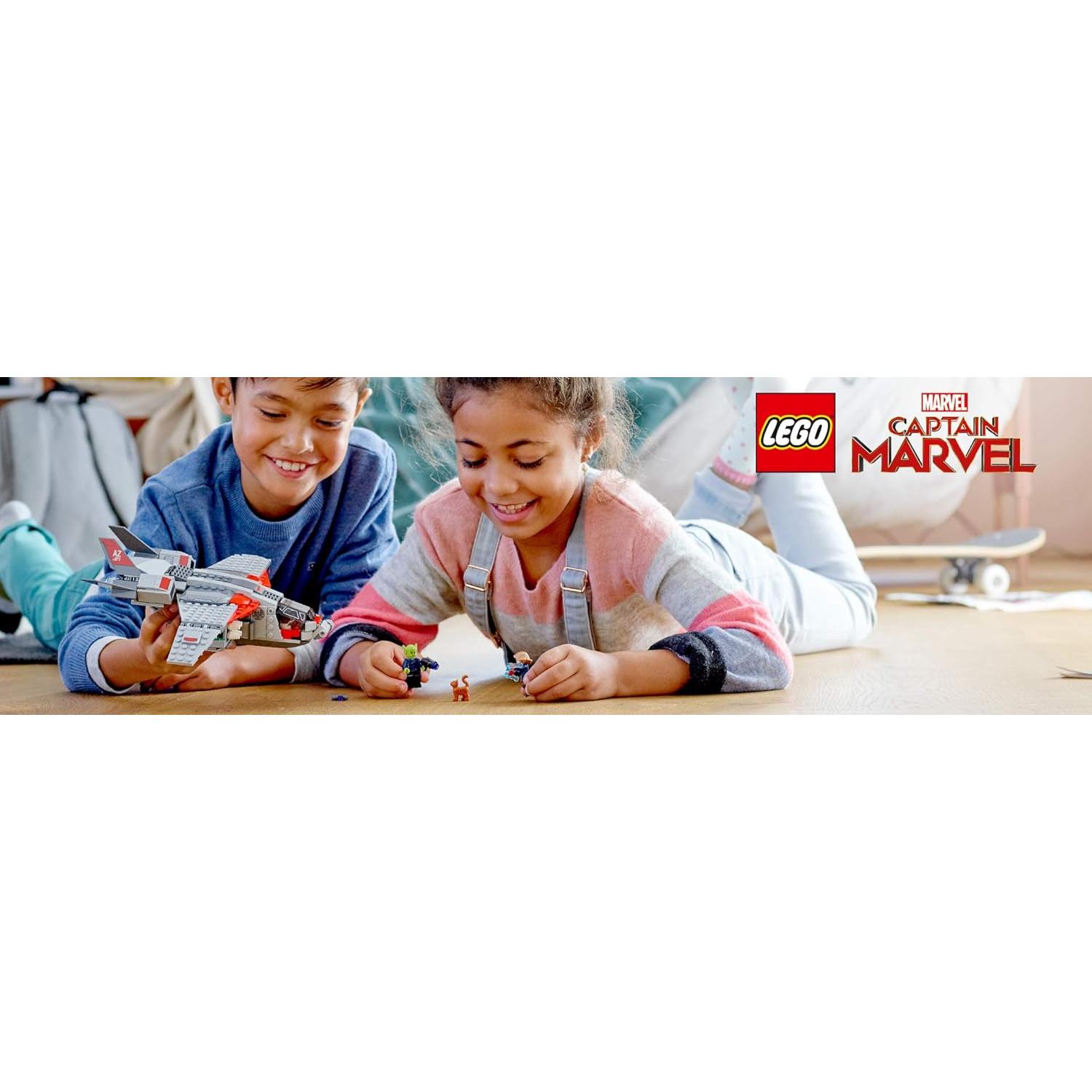 LEGO Marvel 76127 Quinjet de Nick Fury con 3 minifiguras