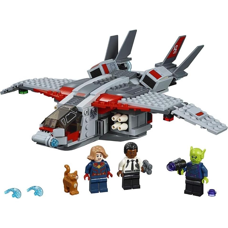 LEGO Marvel 76127 Quinjet de Nick Fury con 3 minifiguras