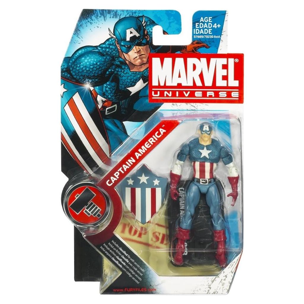 Figura de Acción Capitán América Hasbro 13x4x14 cm