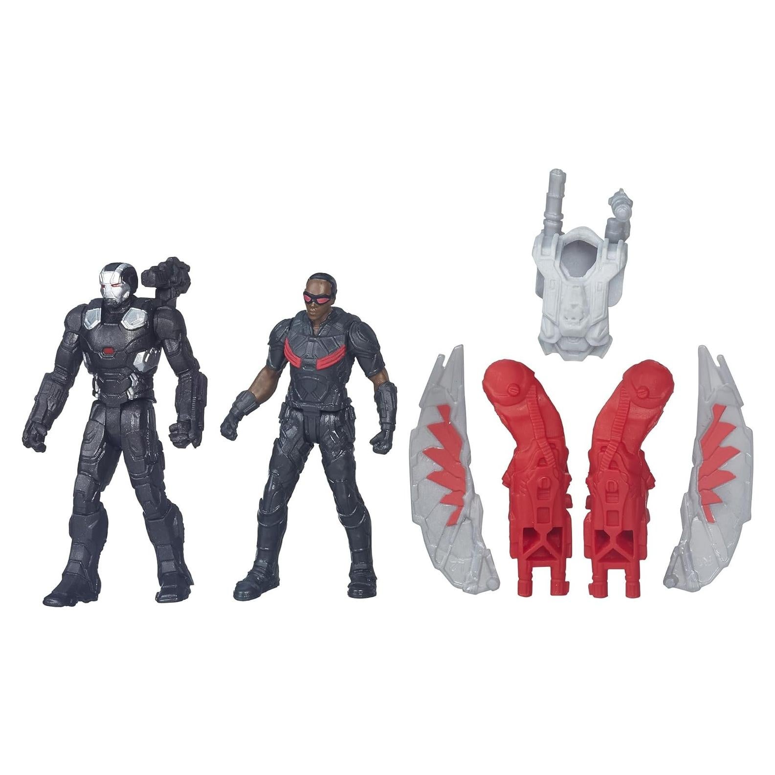 Figuras de Acción Capitán América y Máquina de Guerra Hasbro