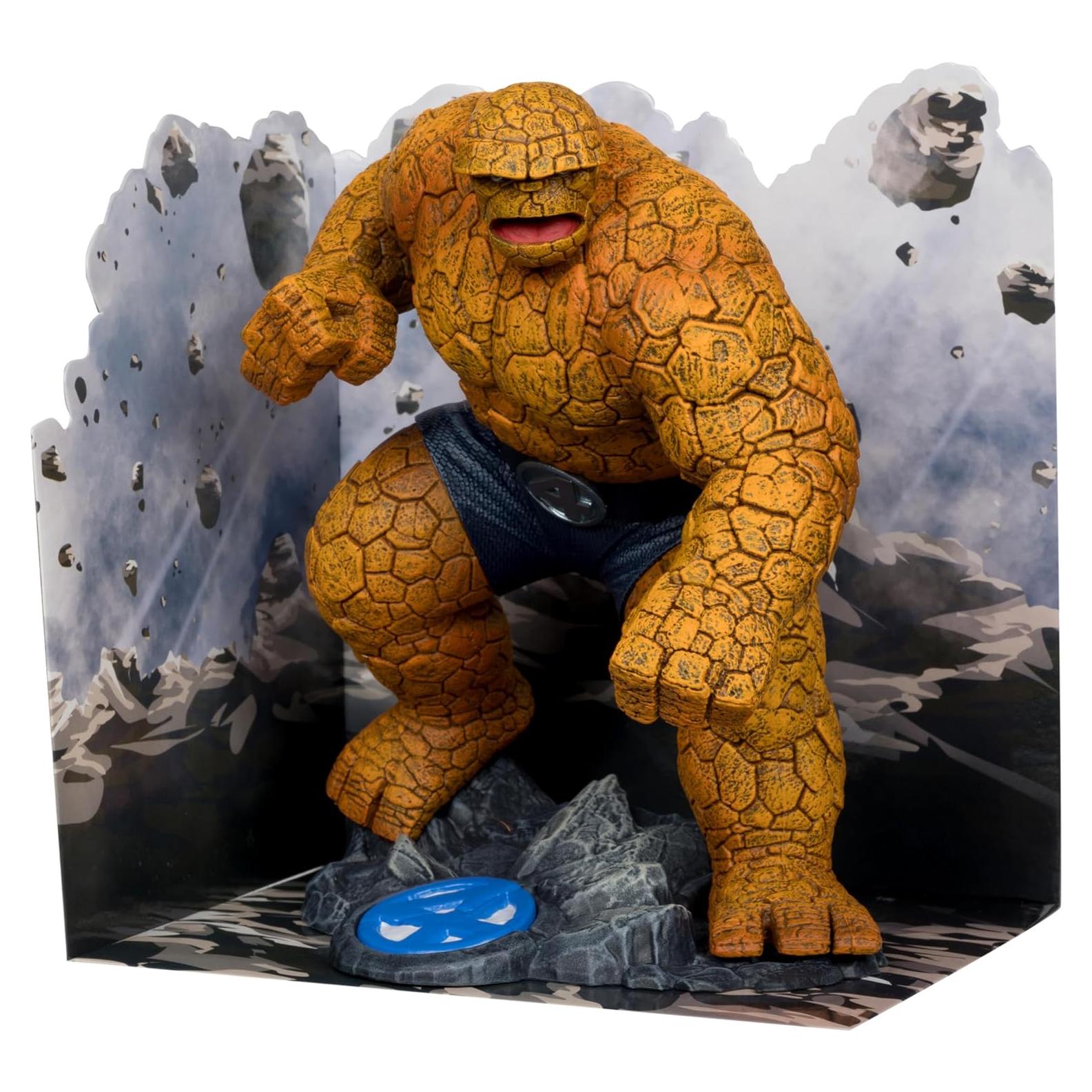 Figura Coleccionable McFarlane Toys La Cosa 1:10 Cuatro Fantásticos