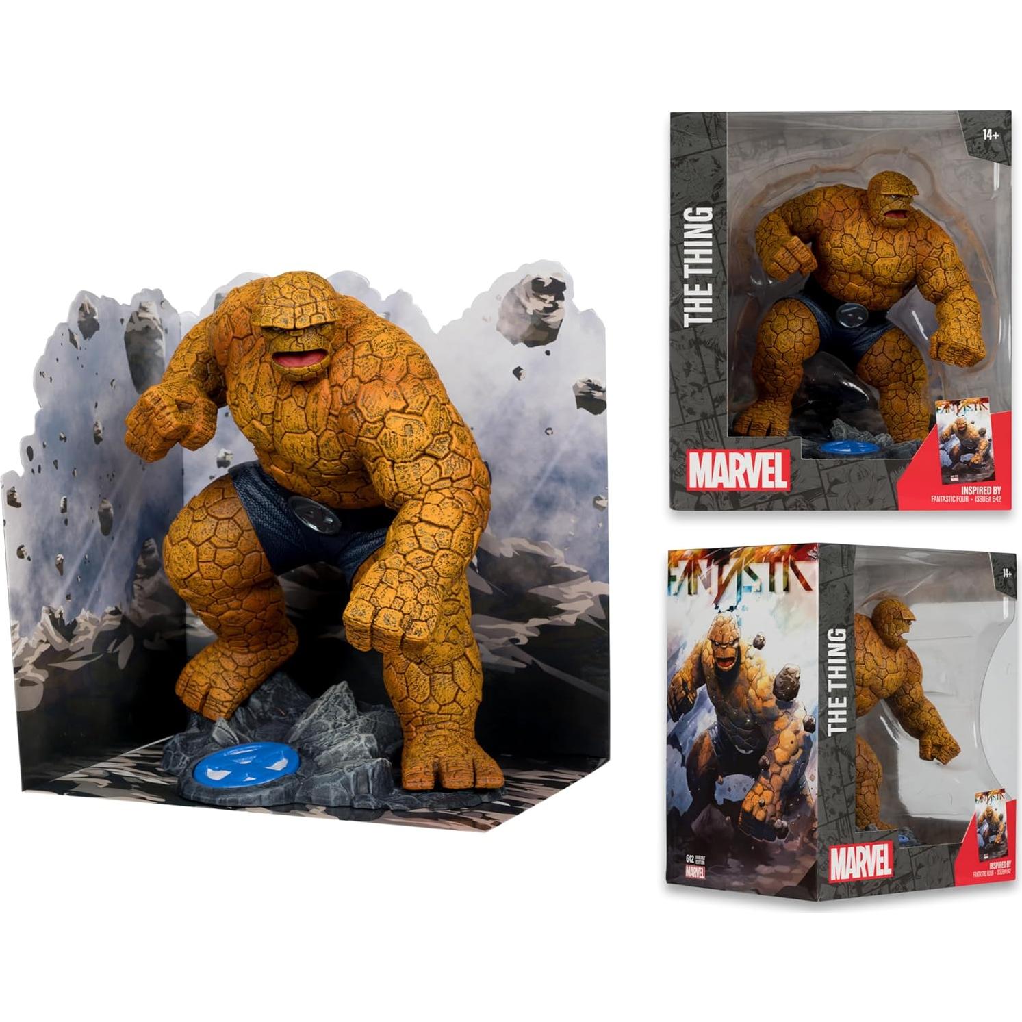 Figura Coleccionable McFarlane Toys La Cosa 1:10 Cuatro Fantásticos