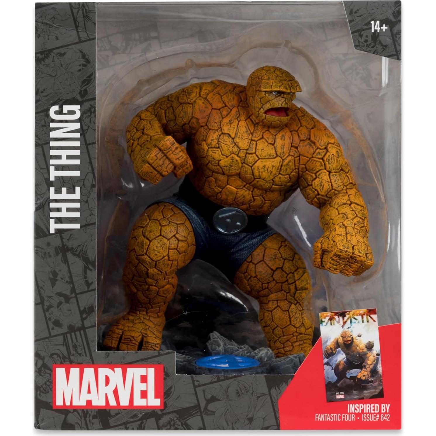 Figura Coleccionable McFarlane Toys La Cosa 1:10 Cuatro Fantásticos