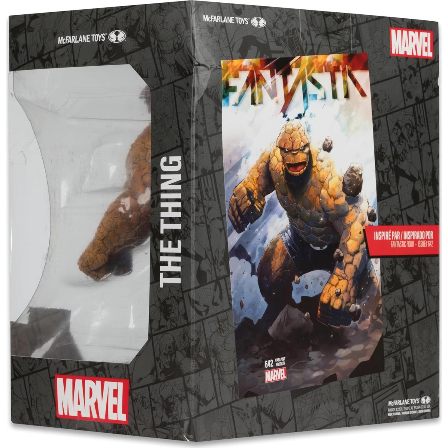 Figura Coleccionable McFarlane Toys La Cosa 1:10 Cuatro Fantásticos