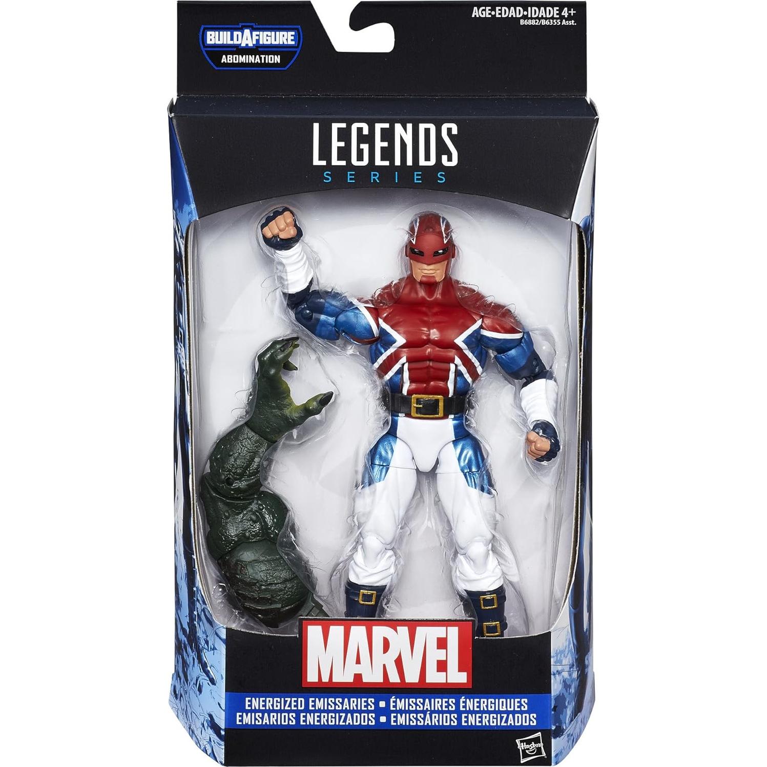 Figura de Acción Capitán Britania 15 cm Hasbro Marvel Leyendas