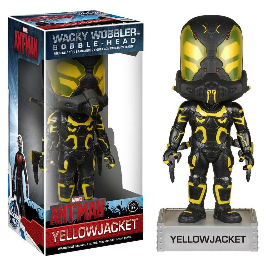 Figura de Acción Funko Wacky Wobbler Ant-Man Yellow Jacket 17.8cm
