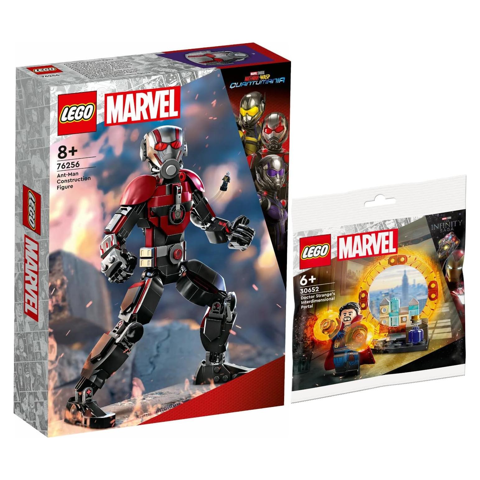 LEGO Set 2 en 1: Ant-Man y Portal Dimensional Doctor Strange