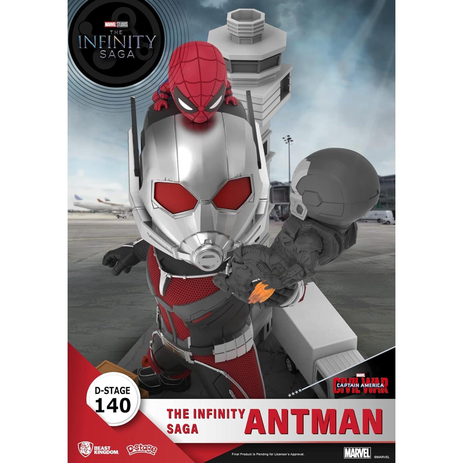 Estatua D-Stage Ant-Man Beast Kingdom 15.24 cm Civil War