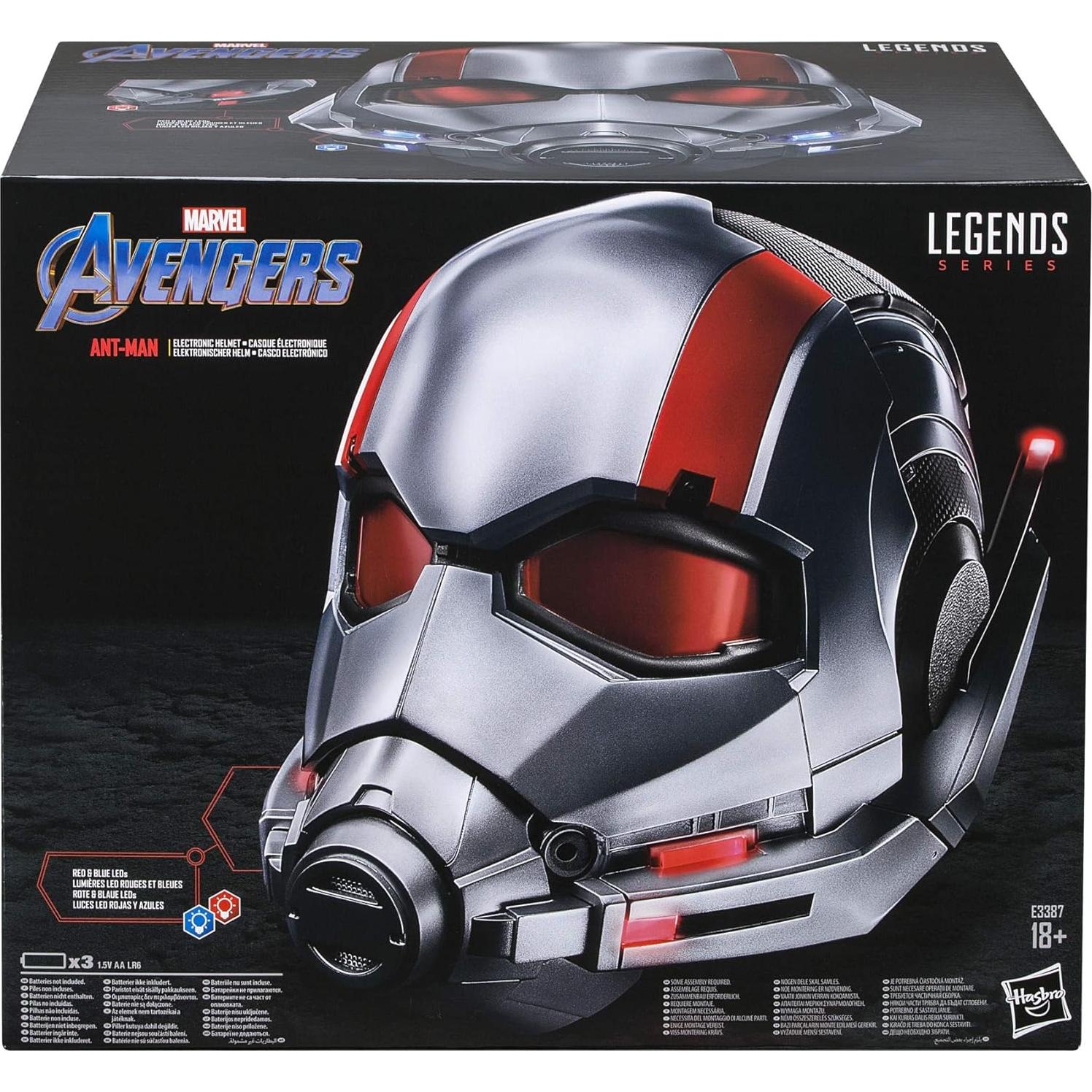Casco Electrónico Premium Ant-Man Marvel Legends 27x35cm