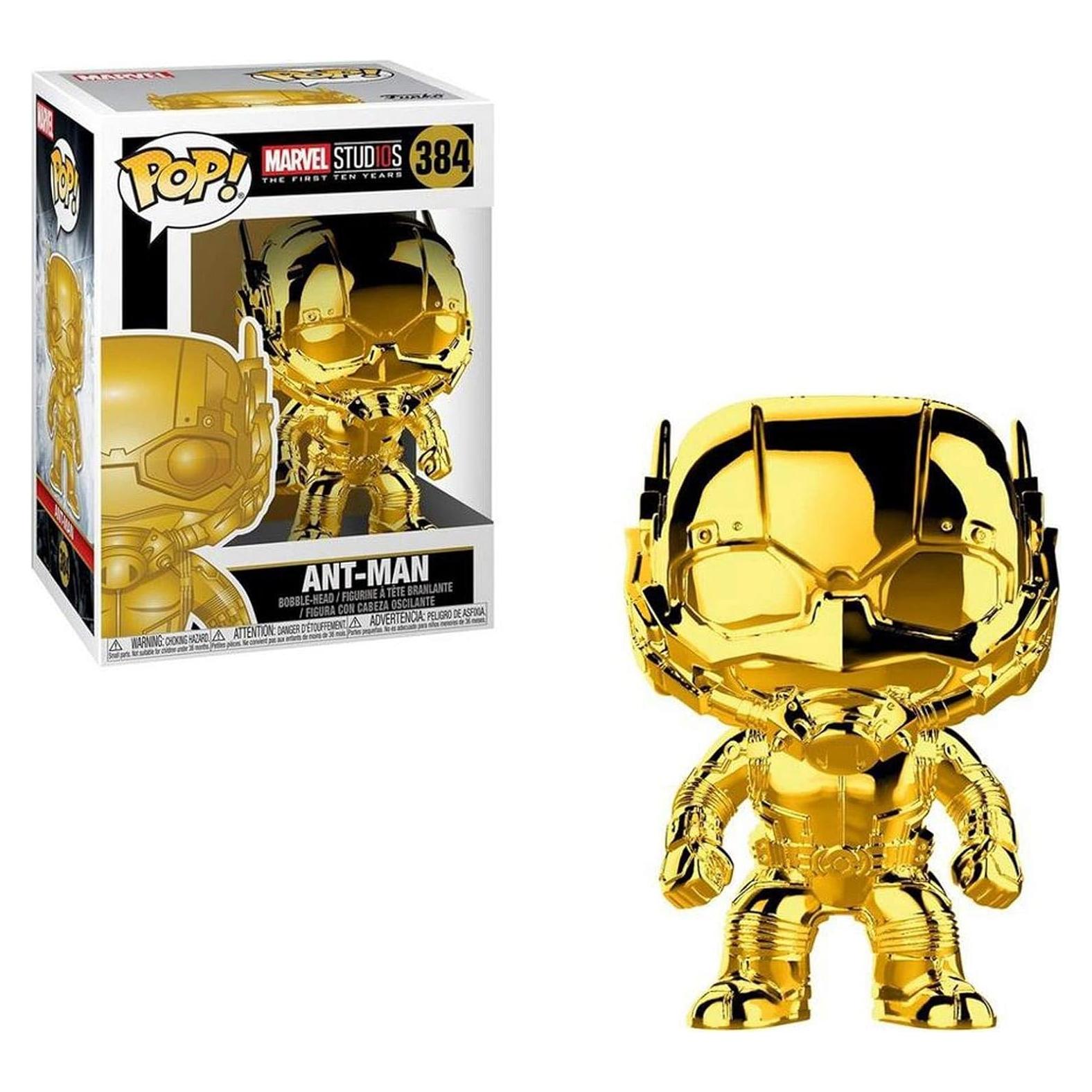 Funko Pop! Marvel Ant-Man 10º Aniversario Cromo 12.7cm