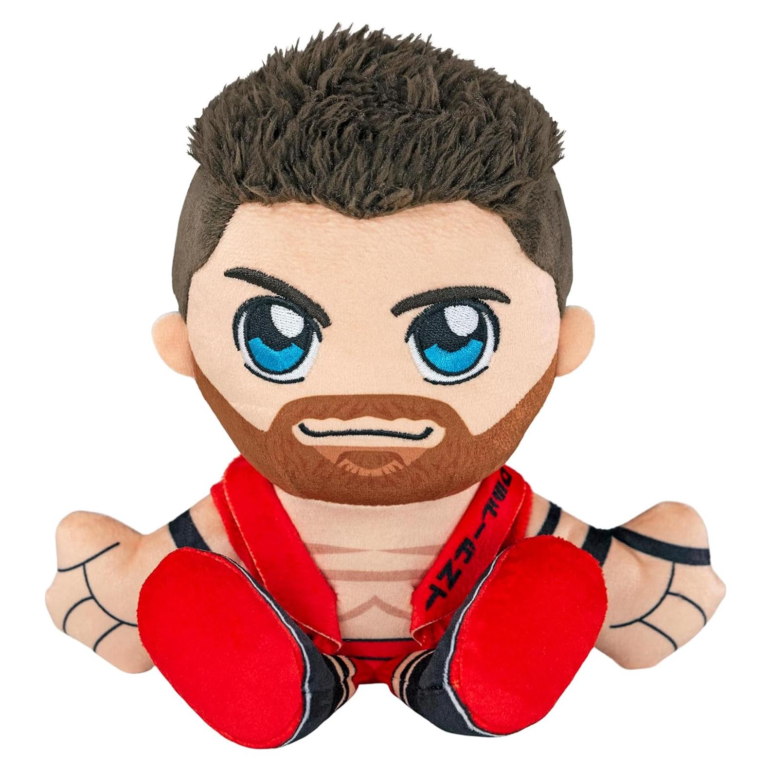 Peluche Kuricha L.A. Knight 20 cm WWE - Juguete Suave Chibi