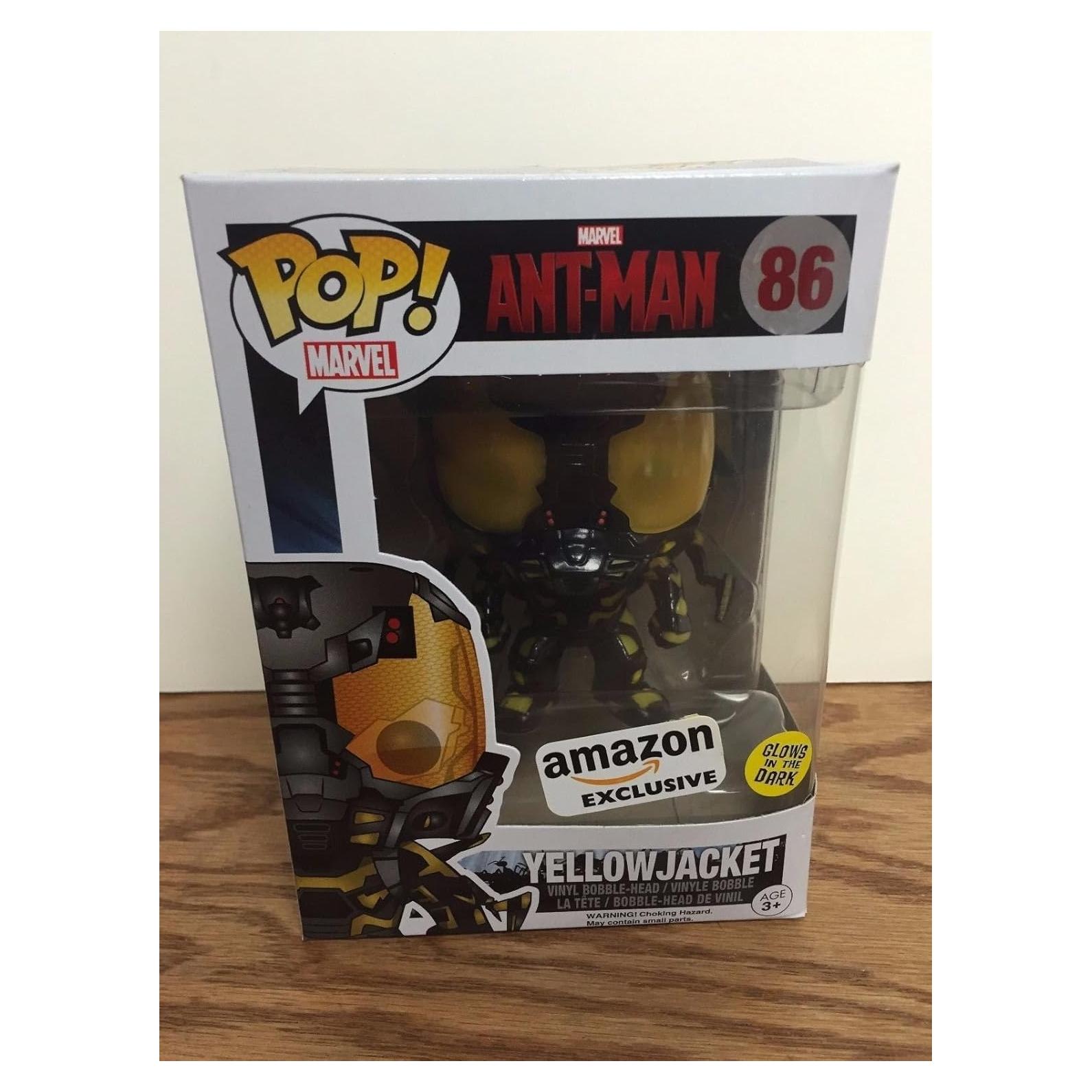 Funko POP Ant-Man Brilla en la Oscuridad Traje Amarillo 9.5cm