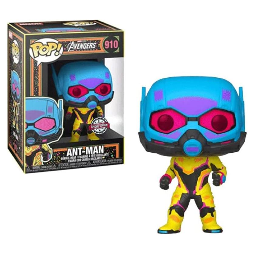 Figura Funko POP Marvel Ant-Man Luz Negra 10 cm Exclusiva