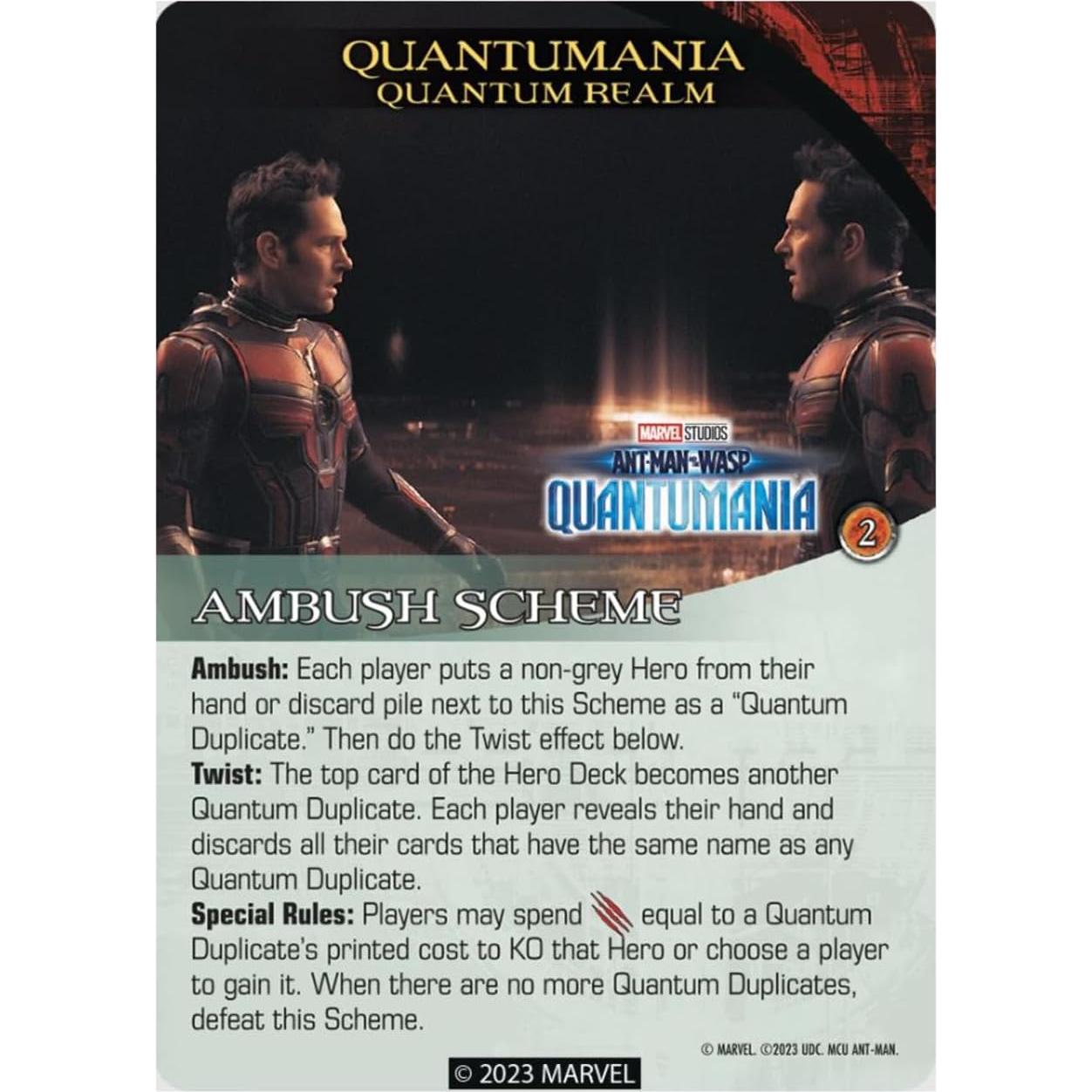 Expansión Deluxe Juego de Construcción de Mazos Marvel Ant-Man