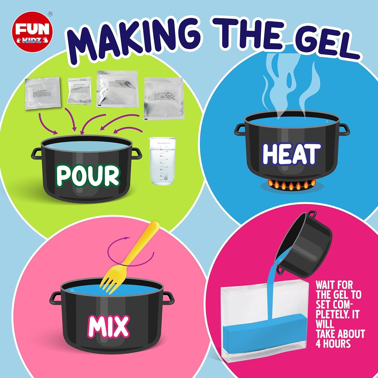 Kit de Granja de Hormigas FunKidz - Terrario Educativo 14.5x17.5 cm