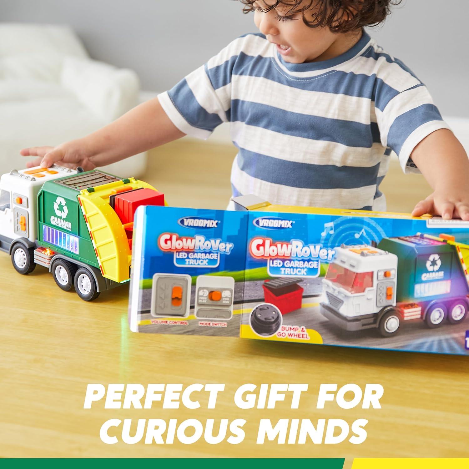Camión de Basura LED Joyin con Contenedor y Sonidos