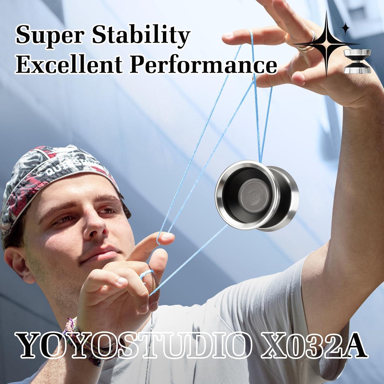 Yoyo Profesional YOYOSTUDIO X032A con Anillos de Aluminio