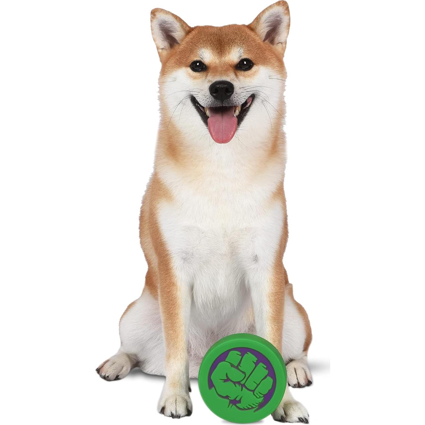 Juguete de Perro Squeaky Hulk Marvel 10 cm - Vinilo Seguro