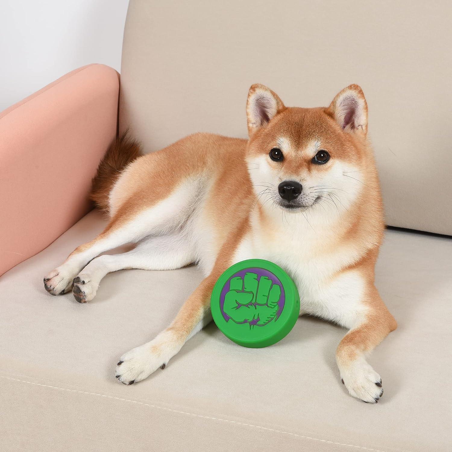 Juguete de Perro Squeaky Hulk Marvel 10 cm - Vinilo Seguro