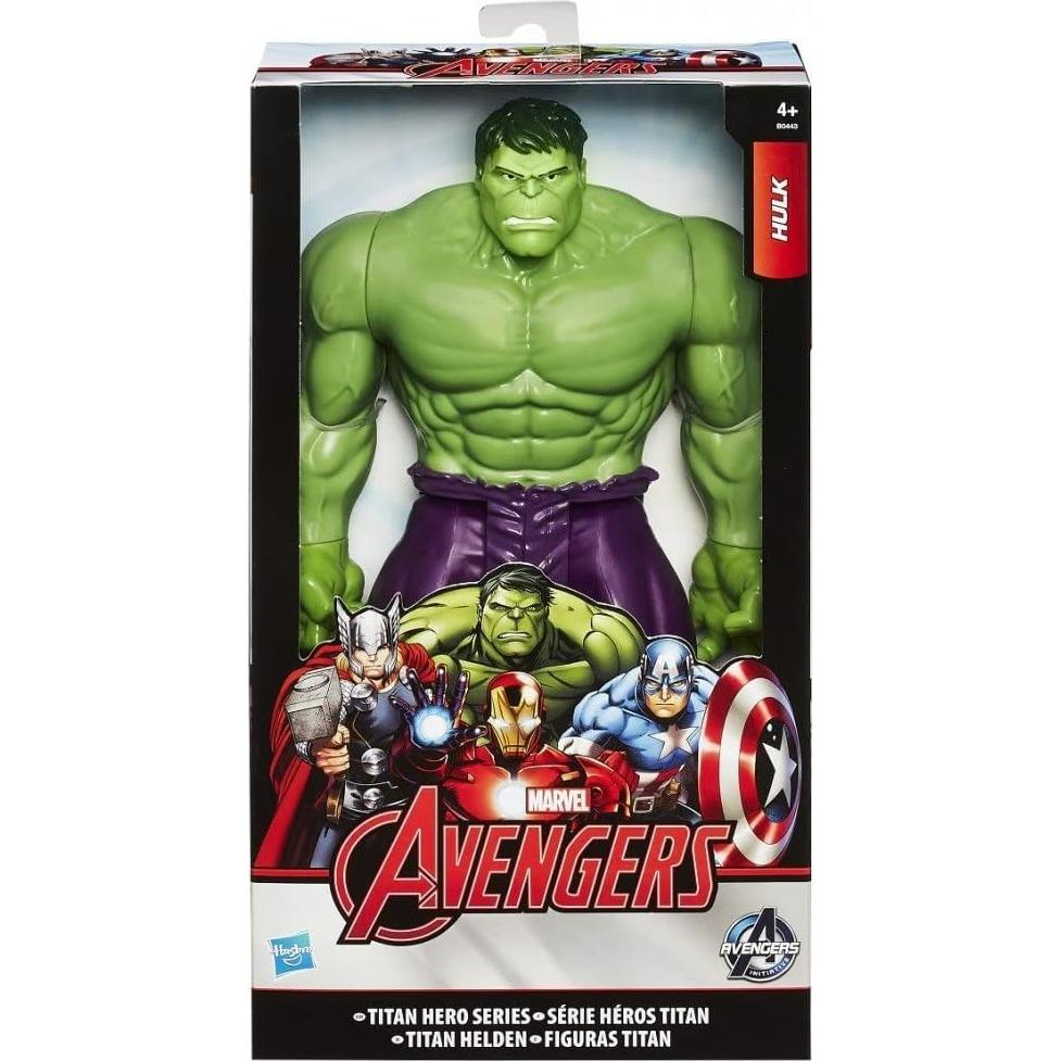 Figura Titan Hero Hulk Hasbro 12 cm para 4 años y más