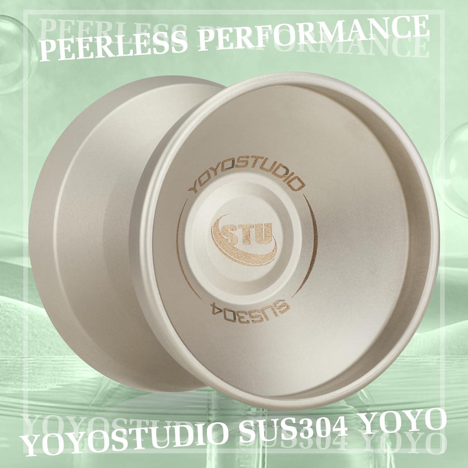 Yoyo Profesional YOYOSTUDIO Acero Inoxidable 304 Gris