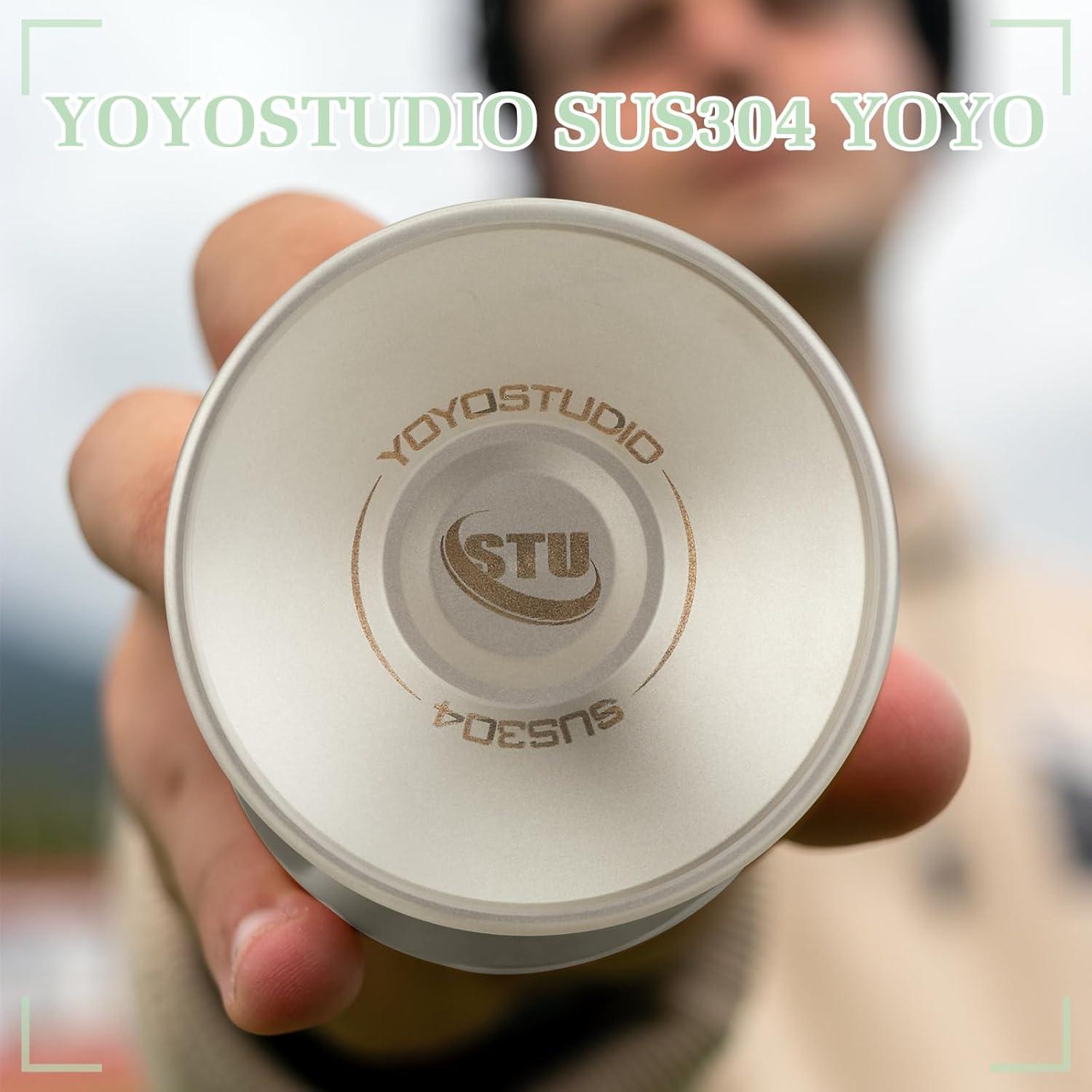 Yoyo Profesional YOYOSTUDIO Acero Inoxidable 304 Gris