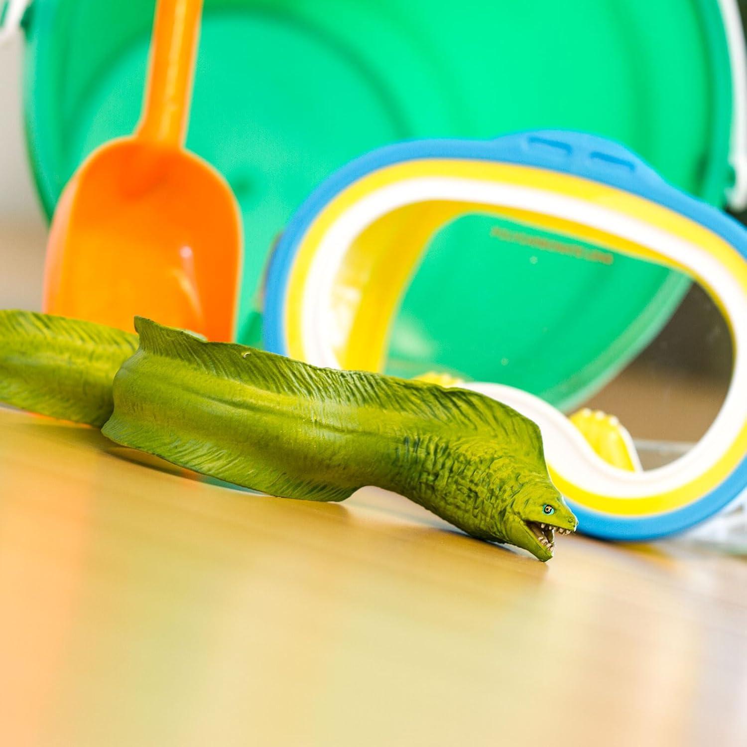 Figura de Anguila Moray Safari Ltd - Juguete Educativo 23 cm