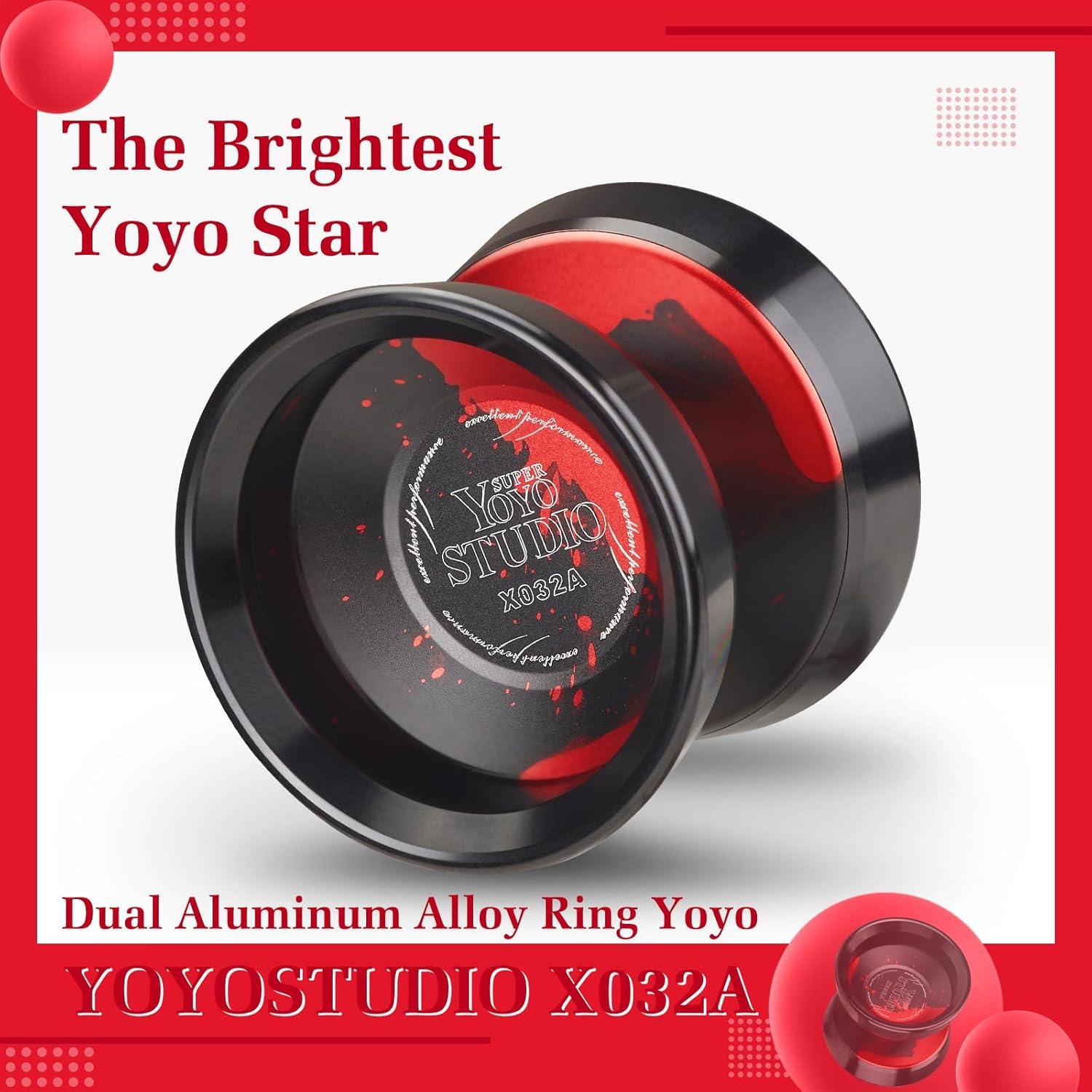 Yoyo Profesional YOYOSTUDIO X032A con Anillos de Aluminio