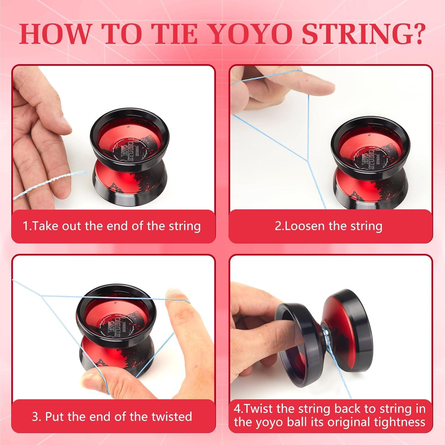 Yoyo Profesional YOYOSTUDIO X032A con Anillos de Aluminio