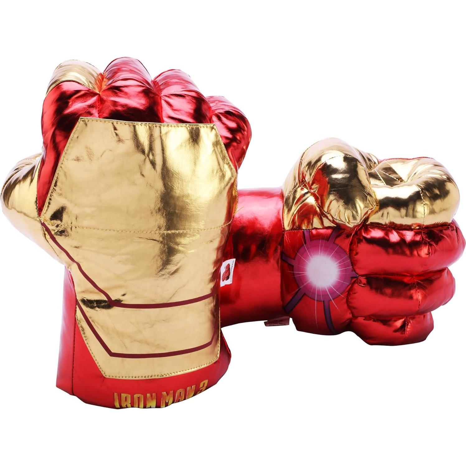 Guantes de Peluche HOK Smash para Niños - Dorado - 30 cm